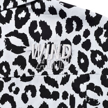 画像をギャラリービューアに読み込む, WDS x MINEDENIM LIPS LEOPARD PRINT OPEN COLLAR SH
