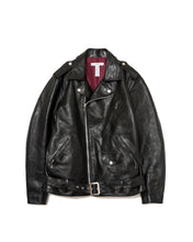画像をギャラリービューアに読み込む, LEATHER JKT VINTAGE W
