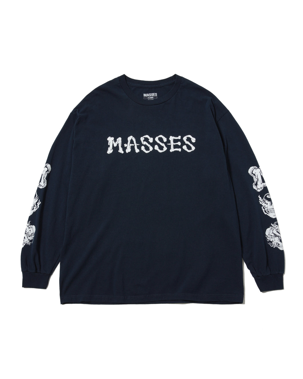 T-SHIRTS L/S BONE LOGO