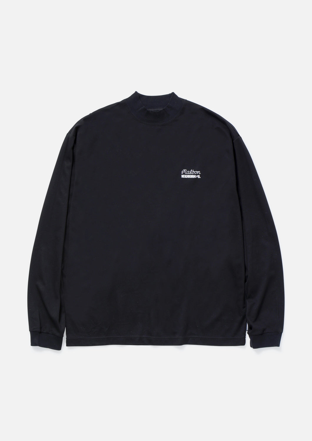 NH X MALBON GOLF . MOCNECK LS