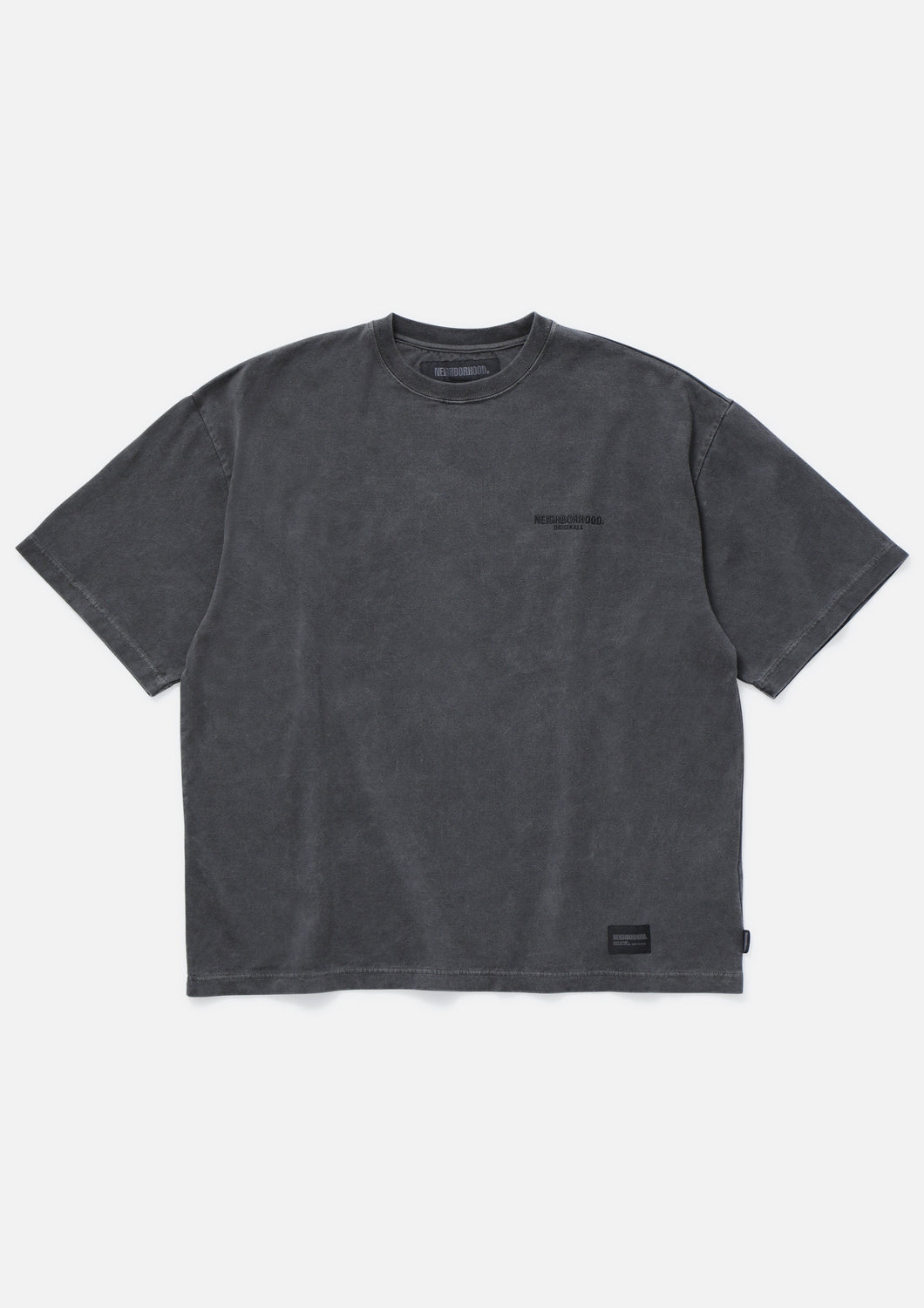 PIGMENT DYED CREWNECK SS