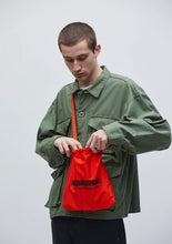 画像をギャラリービューアに読み込む, LOGO DRAWSTRING BAG
