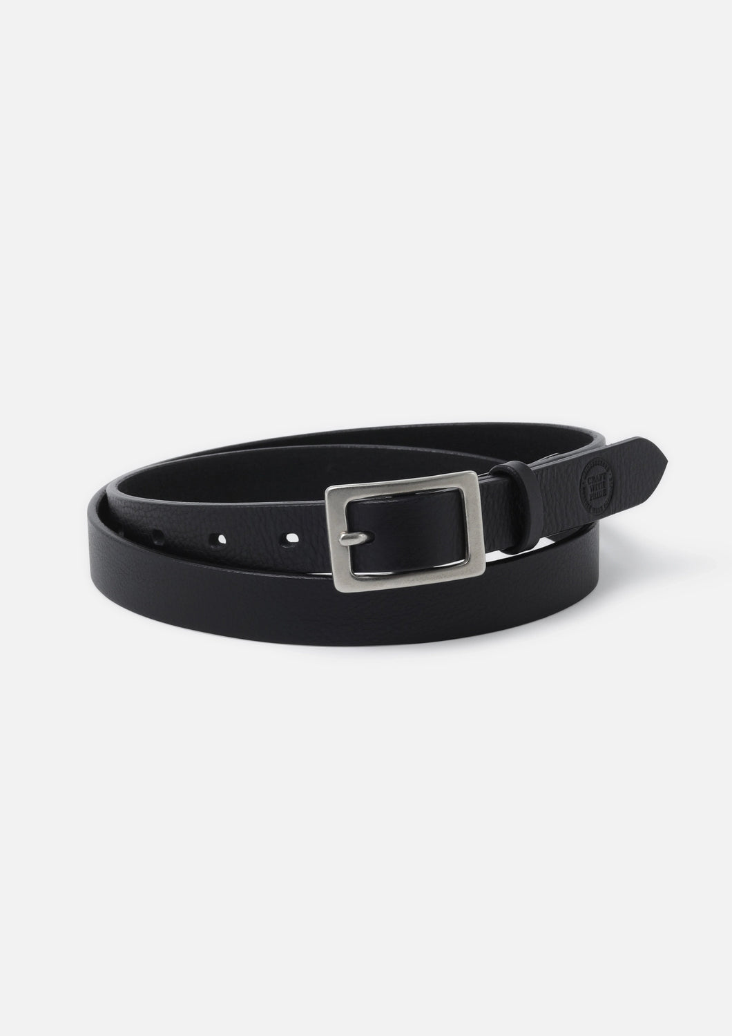 LEATHER NARROW BELT