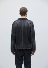 画像をギャラリービューアに読み込む, WASHED LW DENIM COVERALL JACKET
