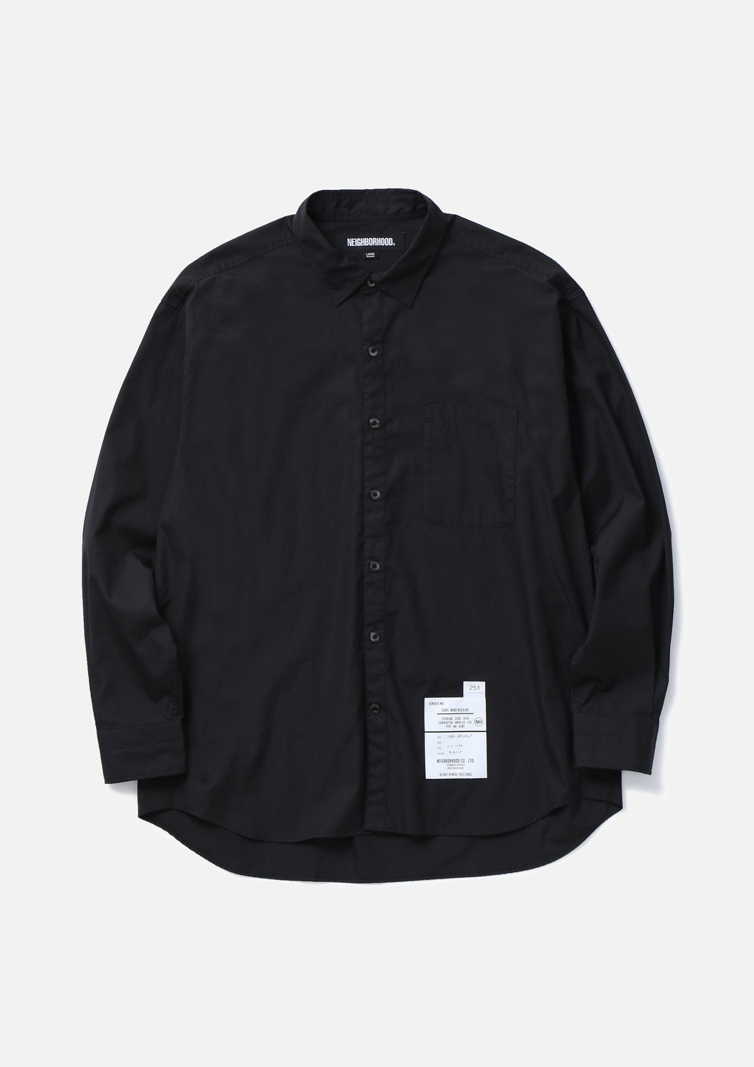 TRAD SHIRT LS