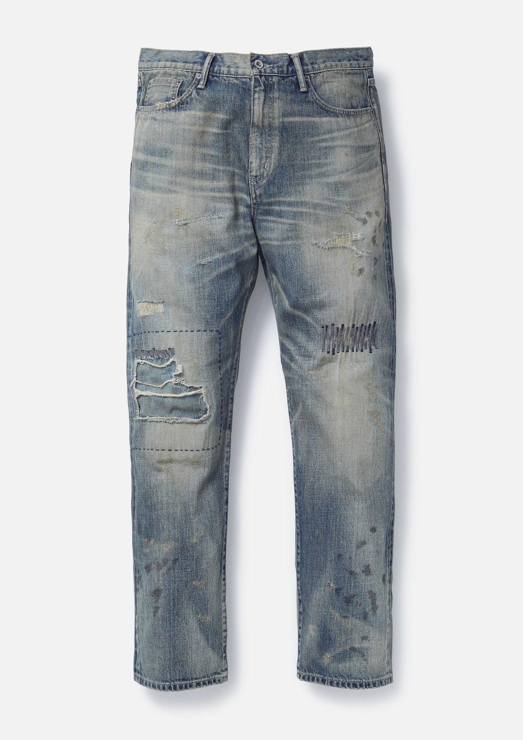 SAVAGE DENIM DP MID PANTS