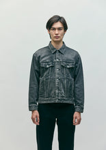 画像をギャラリービューアに読み込む, WASHED BLACK DENIM TYPE-4 JACKET
