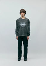 画像をギャラリービューアに読み込む, BLACK DENIM SLIM STRAIGHT PANTS
