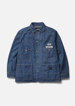 画像をギャラリービューアに読み込む, NH X M&amp;M . WASHED DENIM COVERALL JACKET
