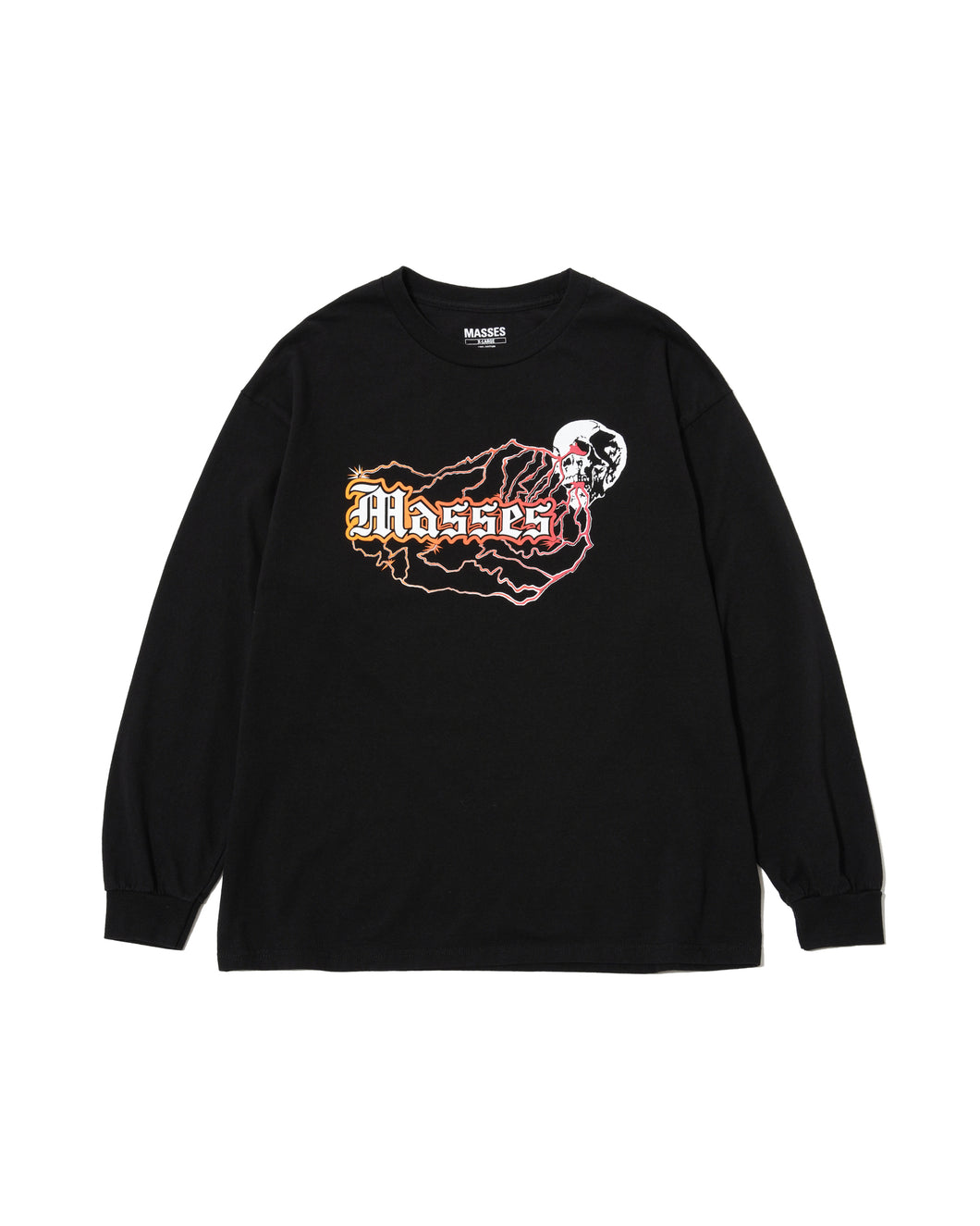 T-SHIRT L/S SKULL THUNDER