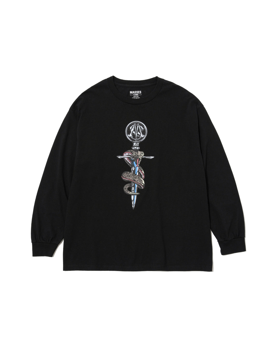 T-SHIRT L/S CROSS SNAKE