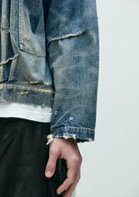 画像をギャラリービューアに読み込む, SAVAGE LW DENIM ZIP JACKET
