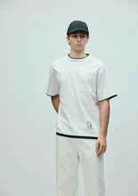 画像をギャラリービューアに読み込む, BW . LAYERED TRIM CREWNECK SS
