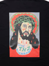 画像をギャラリービューアに読み込む, Print S/S Tee(LOVE THY NEIGHBOUR)
