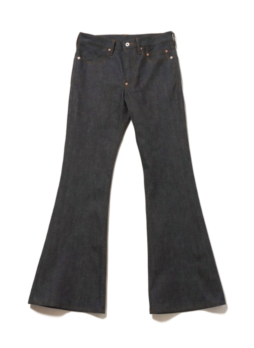 MODERN DENIM PANTS FLARED CUT