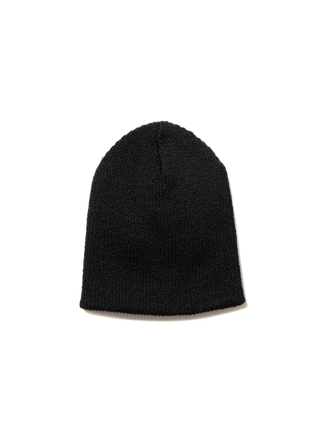 Rib Stitch Cuffless Beanie