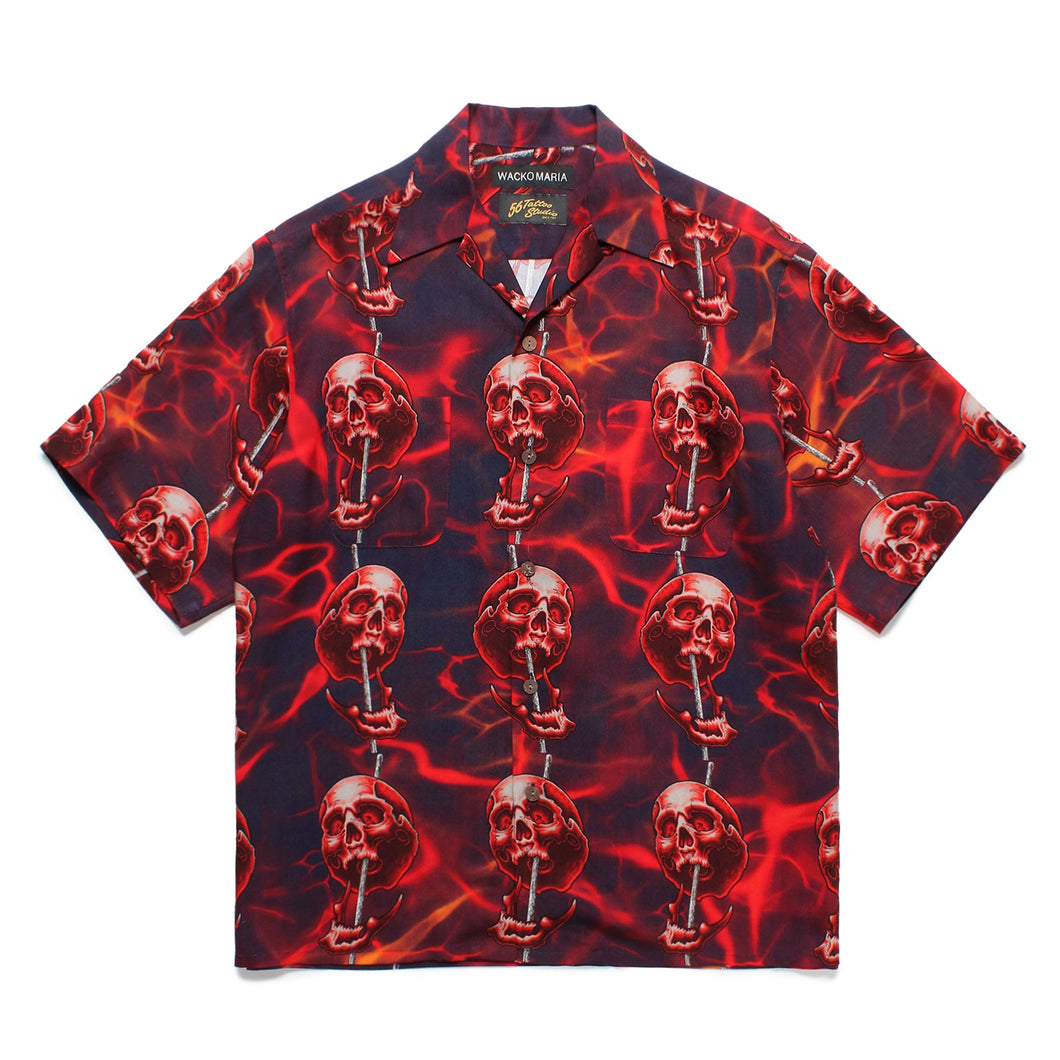 56 TATTOO STUDIO / HAWAIIAN SHIRT S/S