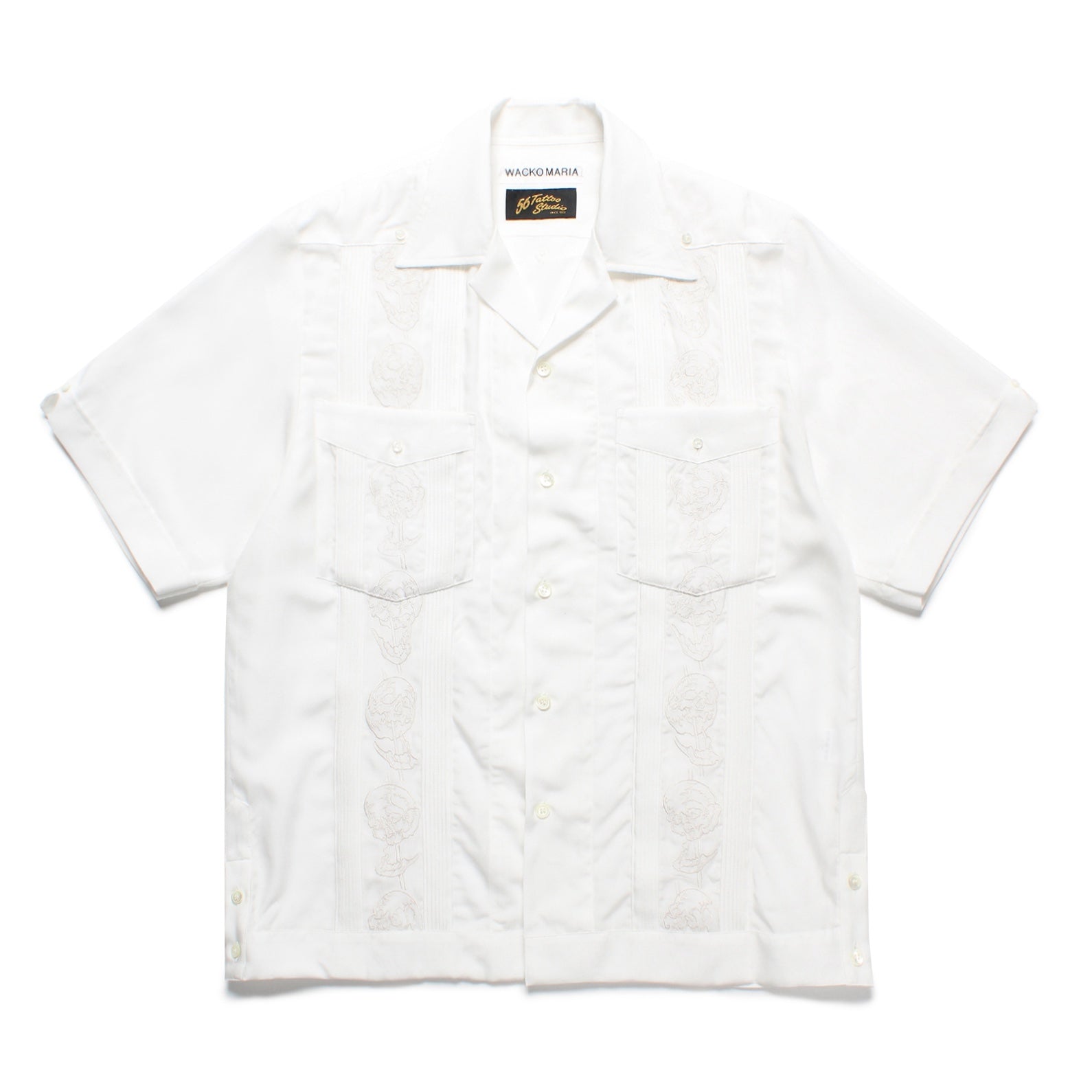 wackomaria 56 tattoo studio キューバシャツ M WACKO MARIA ワコマリア 56 TATTOO STUDIO / CUBA SHIRT - CONUR