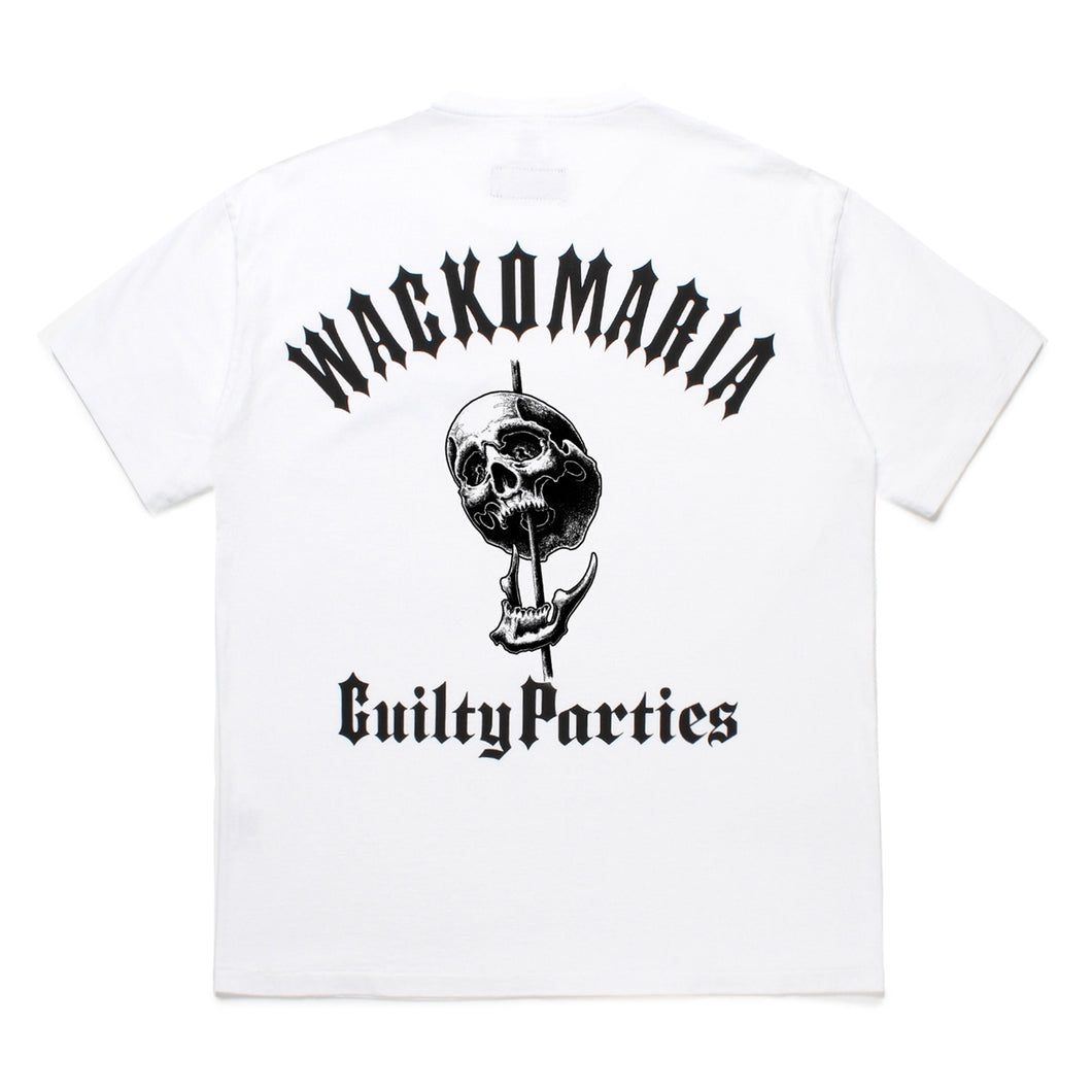 56 TATTOO STUDIO / WASHED HEAVY WEIGHT CREW NECK T-SHIRT