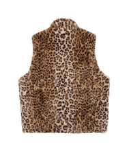 画像をギャラリービューアに読み込む, WILD THINGS / LEOPARD FUR HAPPY VEST ( TYPE-1 )
