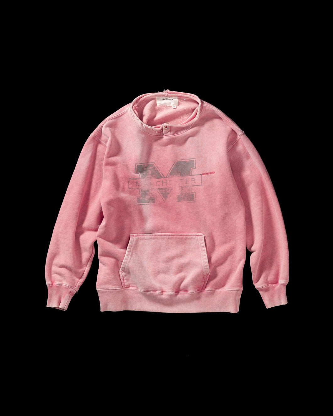 MANCHESTER PRINTED CUT-OFF SWEAT PARKA