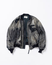 画像をギャラリービューアに読み込む, HARD REMAKED DUAL DENIM MA-1
