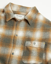 画像をギャラリービューアに読み込む, OMBRE CHECK DAMAGED WIDE FLANNEL SHIRTS
