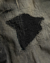 画像をギャラリービューアに読み込む, HARD REMAKED DUAL DENIM MA-1
