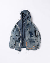 画像をギャラリービューアに読み込む, DUAL DENIM REMAKED FULLZIP PARKA
