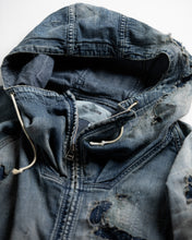 画像をギャラリービューアに読み込む, DUAL DENIM REMAKED FULLZIP PARKA
