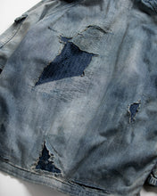画像をギャラリービューアに読み込む, DUAL DENIM REMAKED FULLZIP PARKA
