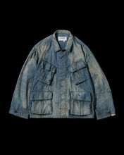 画像をギャラリービューアに読み込む, CHAMBRAY REMAKED FATIGUE JACKET
