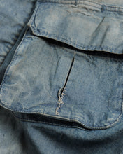 画像をギャラリービューアに読み込む, CHAMBRAY REMAKED FATIGUE JACKET
