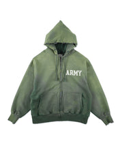 画像をギャラリービューアに読み込む, ARMY ZIP HOODIE AGED
