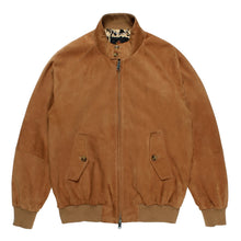 画像をギャラリービューアに読み込む, BARACUTA / G9 SUEDE LEATHER HARRINGTON JACKET
