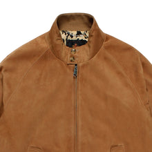 画像をギャラリービューアに読み込む, BARACUTA / G9 SUEDE LEATHER HARRINGTON JACKET
