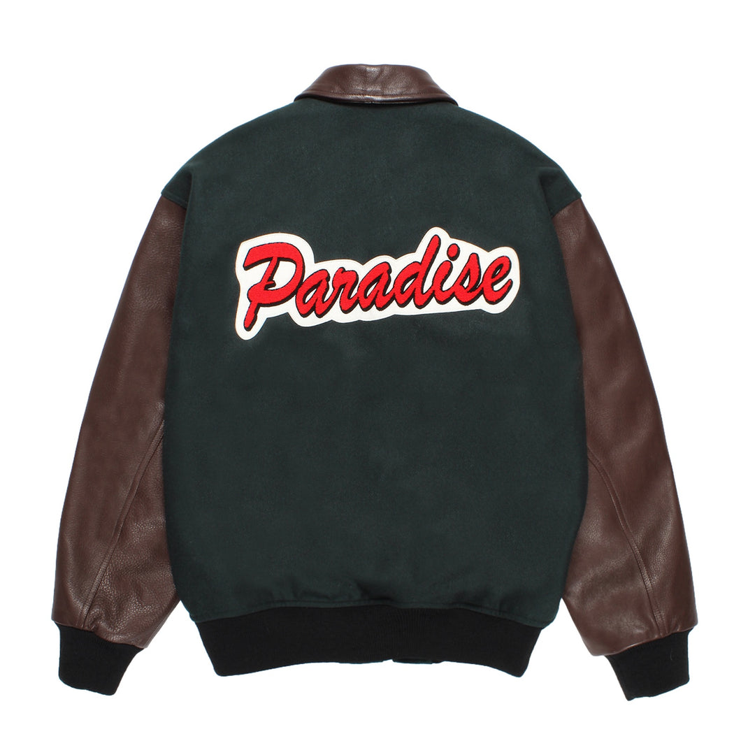 LEATHER VARSITY JACKET ( TYPE-2 )