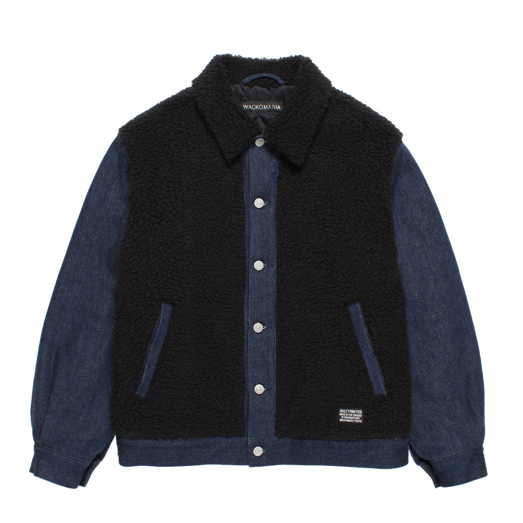 DENIM GRIZZLY JACKET ( TYPE-1 )