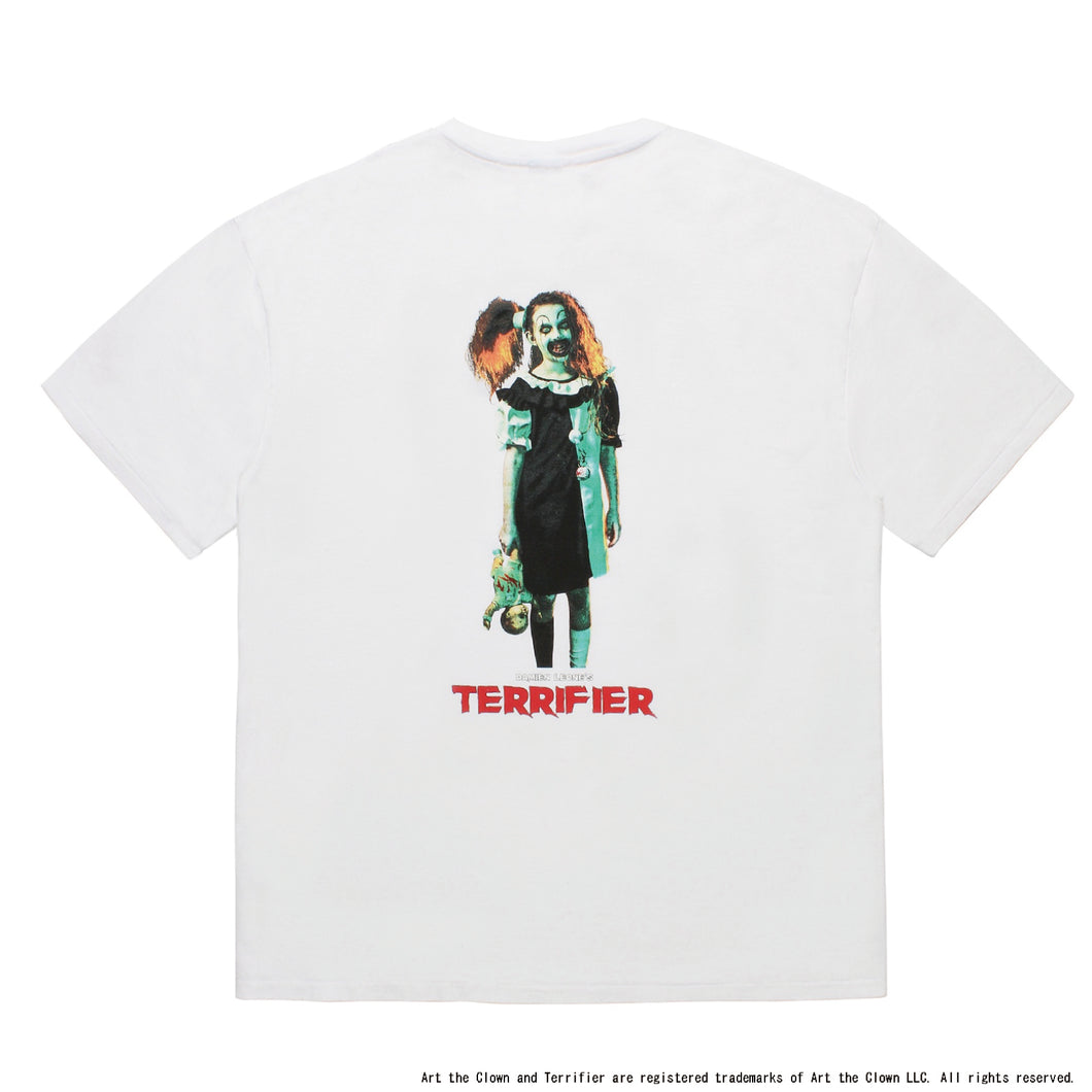 TERRIFIER / WASHED HEAVY WEIGHT CREW NECK T-SHIRT ( TYPE-4 )