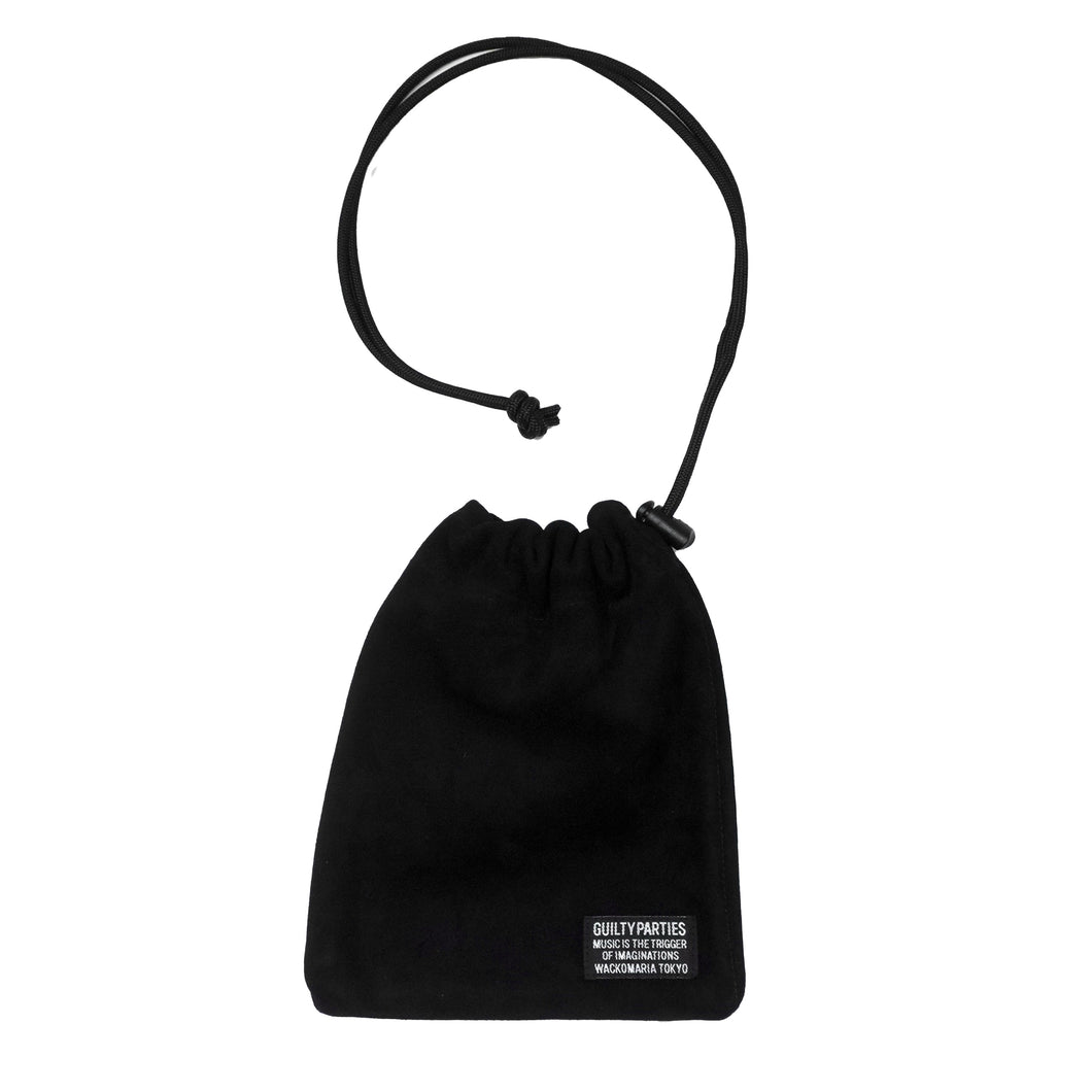 SUEDE LEATHER SHOULDER POUCH