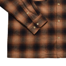 画像をギャラリービューアに読み込む, C.Flannel Ombre Open Collar SH
