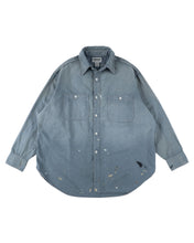 画像をギャラリービューアに読み込む, SOLID BLUE CHAMBRAY SHIRT
