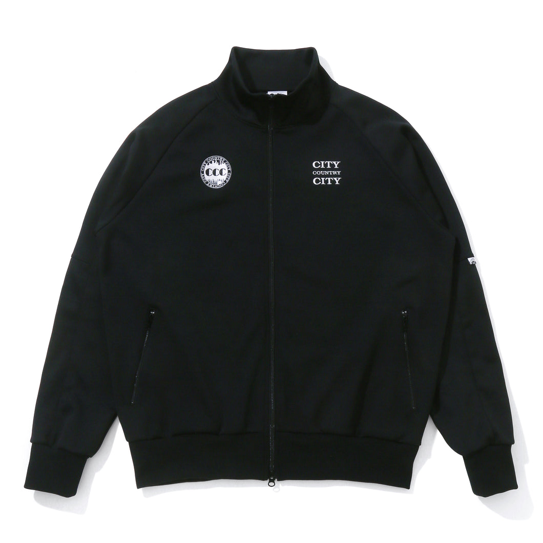 EMBROIDERED LOGO TRACK JACKET