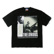 画像をギャラリービューアに読み込む, COTTON T-SHIRT_THELONIUS MONK(MONKPIANO,COMPOSER)
