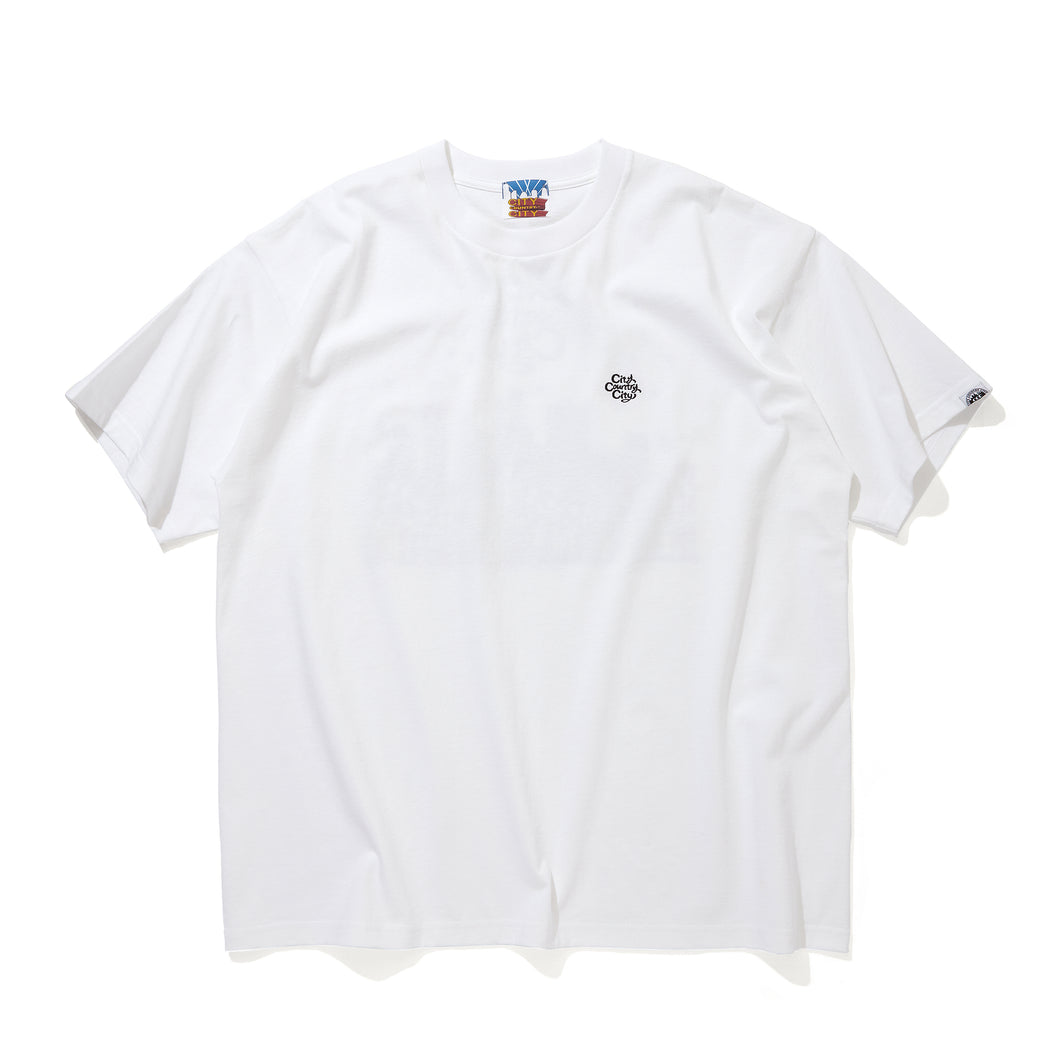 Embroidered Logo Cotton T-shirt_Park