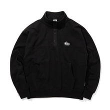 画像をギャラリービューアに読み込む, HALF BUTTON COTTON SWEAT SHIRT
