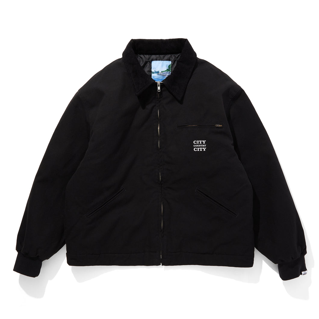 CANVAS ZIP UP JACKET