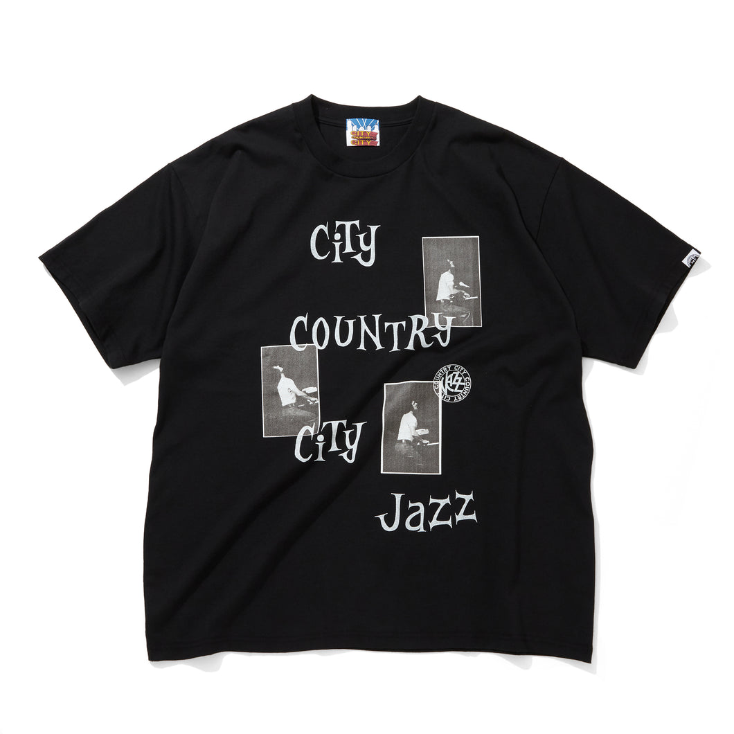 COTTON T-SHIRT CITY COUNTRY CITY JAZZ PIANO