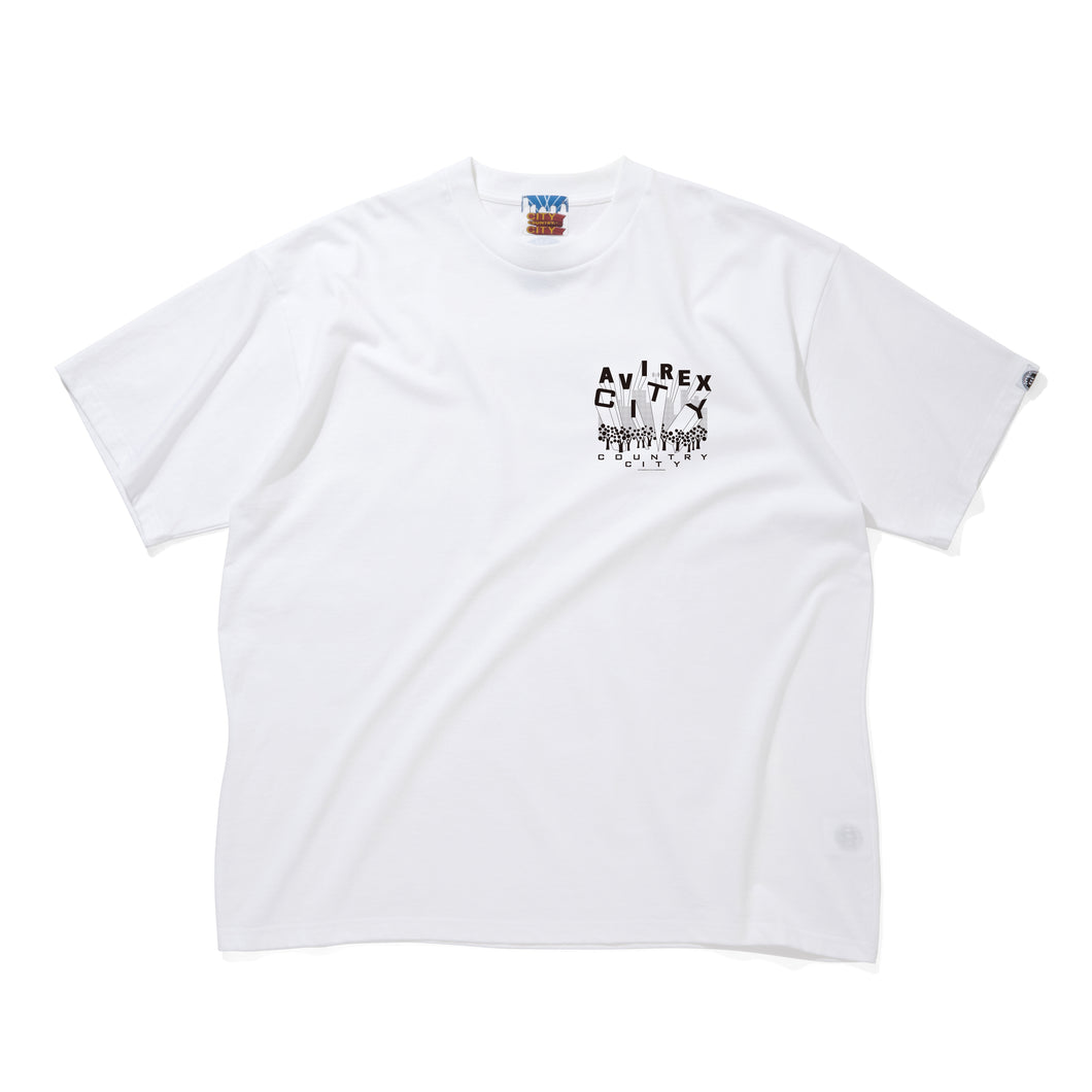 CITY COUNTRY CITY x AVIREX T-SHIRT