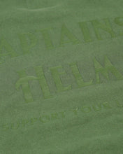 画像をギャラリービューアに読み込む, PIGMENT DYE LOGO CREW SWEAT
